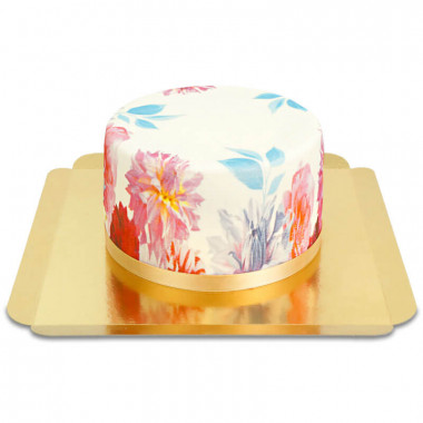 Gâteau à fleurs Deluxe