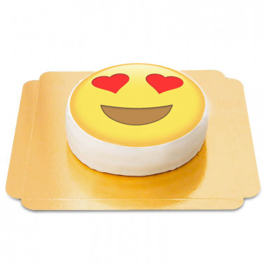 Gâteau Emoji Amour
