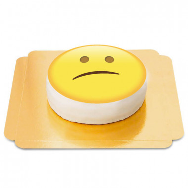 Gâteau Emoji Déçu 