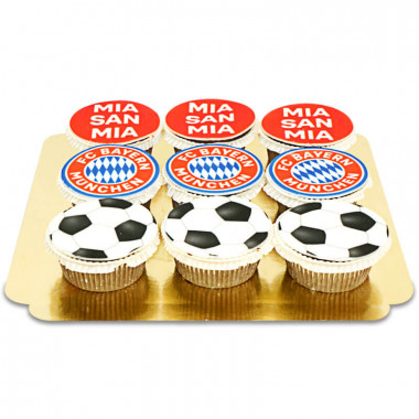 Assortiment de Cupcakes FC Bayern Munich