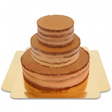 Naked Cake au chocolat - 3 étages