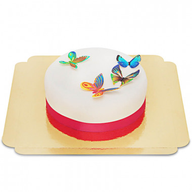 Gâteau Papillons en relief